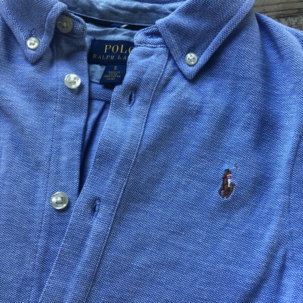 Blue Polo Shirt